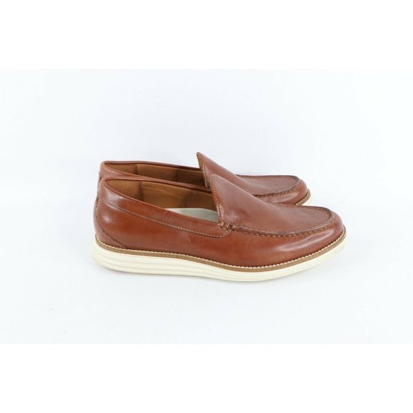 Cole Haan Original Lunargrand Mens Size 8 Venetian Leather Slip On Loafers Shoes main image 7